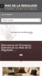Mobile Screenshot of masregalade-luberon.com